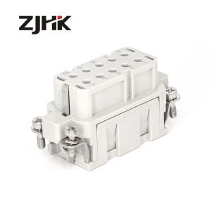 Conector de crimpado de 10 pines Contactos chapados en plata