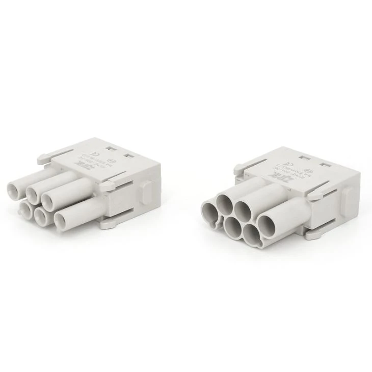 Insertos de crimpado de módulo protegido 16A 830V